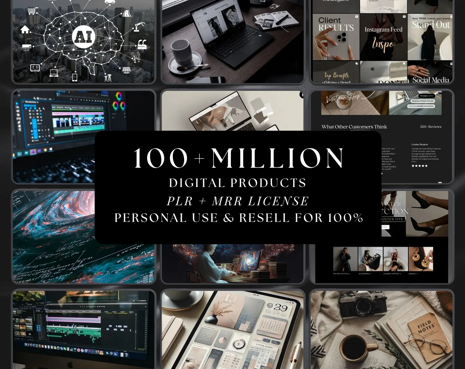 100M+ Digital Products